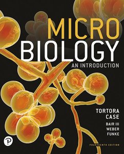 Microbiology textbook cover
