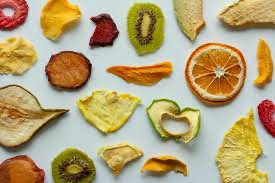 Dried fruits as an example of desiccation