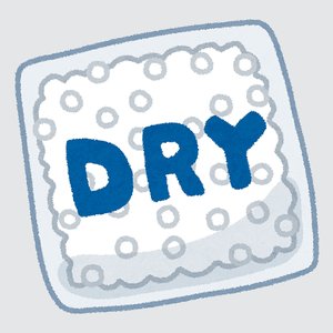 Drying agent illustration