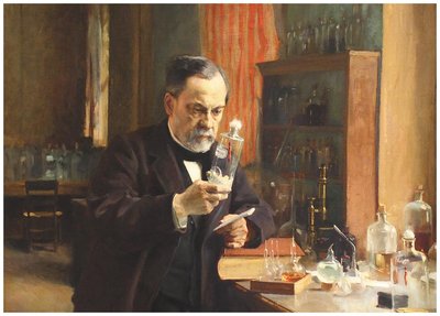 Pasteur's swan-necked flask experiments