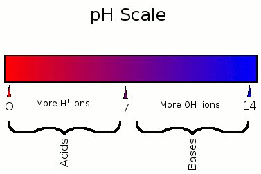 Logarithmic nature of pH scale