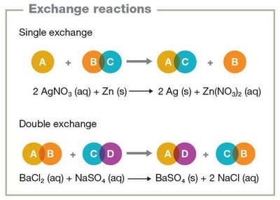 Exchange reactions