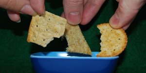 Double dipping demonstration