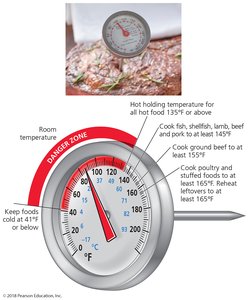 The danger zone for food safety
