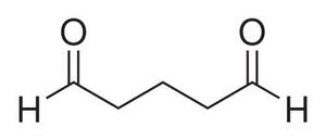 Glutaraldehyde chemical structure