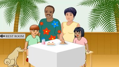 Nosocomial infection illustration