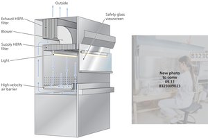 HEPA filters in biological safety cabinets
