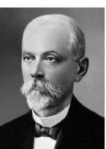 Historical figure associated with virus discovery (face blurred)