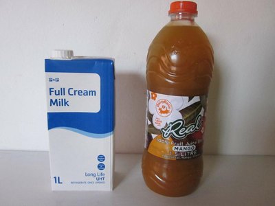 Milk and fruit juice as examples of pasteurized products