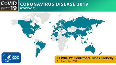COVID-19 pandemic map