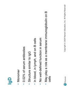 Table 17-2 A Summary of Immunoglobulin Classes