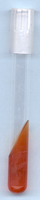 TSI slant showing no sugar fermentation