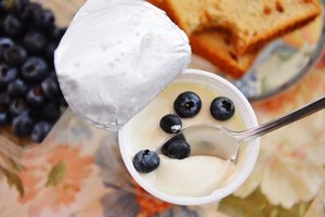 Yogurt as an example of Lactobacillus use in food production