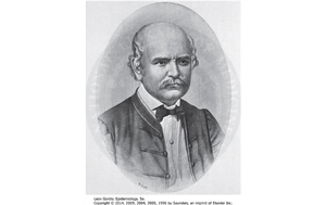 Portrait of Ignaz Semmelweis