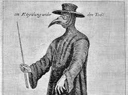 Plague doctor illustration (Black Death)