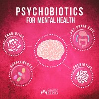 Psychobiotics for mental health infographic