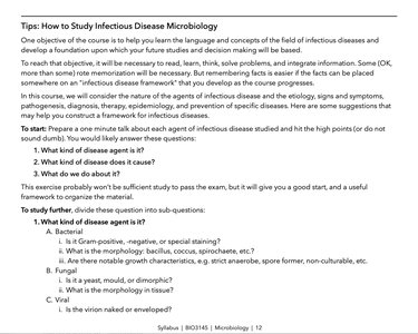How to study infectious disease microbiology