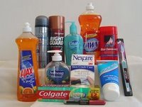 Consumer products containing triclosan