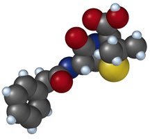 Penicillin molecular structure