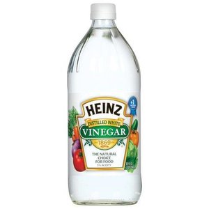 Vinegar bottle as an example of organic acid preservative