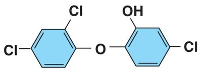 Triclosan chemical structure