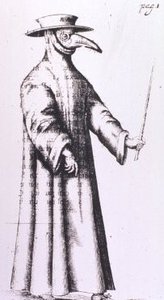 Plague doctor illustration