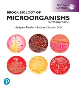 Brock Biology of Microorganisms textbook cover