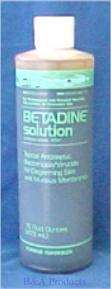 Betadine solution (povidone-iodine)