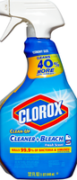 Household bleach disinfectant spray