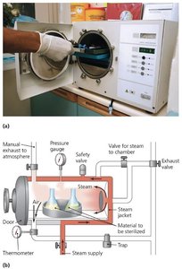Autoclave and its schematic diagram