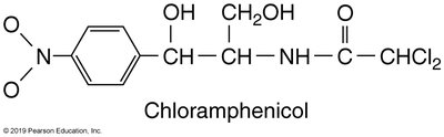 Structure of chloramphenicol