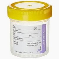 Sterile urine collection container