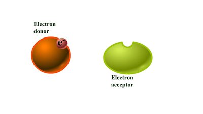 Oxidation-reduction reaction: electron donor and acceptor