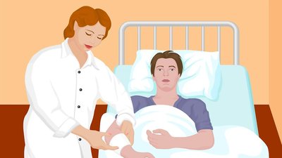 Prevention of nosocomial infections by handwashing