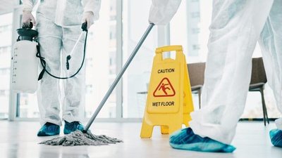 Cleaning and sanitizing environment