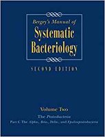 Cover of Bergey's Manual of Systematic Bacteriology