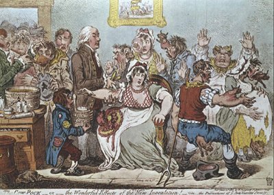 Cartoon about vaccine trust