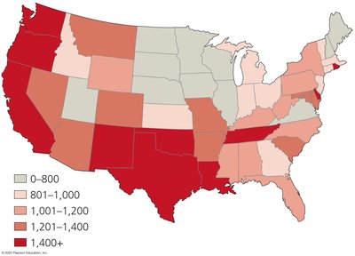 Estimated prevalence of hepatitis C