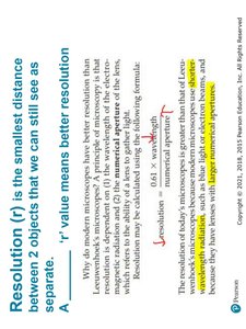 Resolution formula and explanation