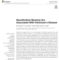 Article on Desulfovibrio bacteria and Parkinson's disease