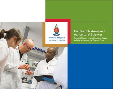 Faculty of Natural and Agricultural Sciences cover image with students in laboratory