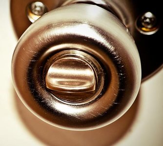 Heavy metal doorknob