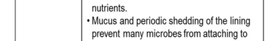 Representative Normal Microbiota by Body Region table (Large Intestine)