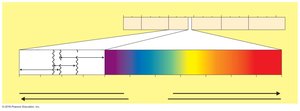 Radiant energy spectrum