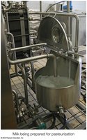 Milk pasteurization equipment