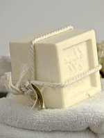 Bar soap as example of detergent