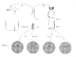 Serial dilution and plating scheme for viable plate count