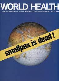 World Health Organization cover announcing smallpox eradication
