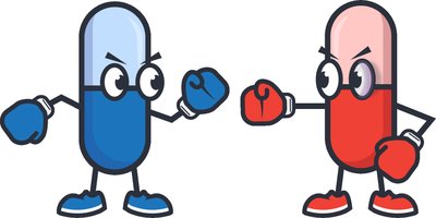 Antagonism between drugs