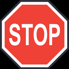 Stop sign